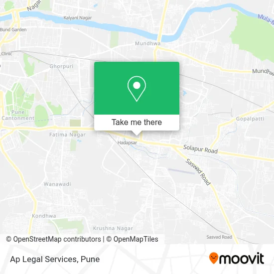 Ap Legal Services map