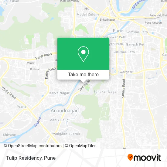 Tulip Residency map