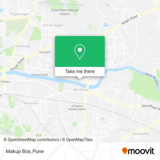 Makup Box map