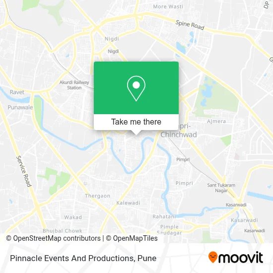Pinnacle Events And Productions map