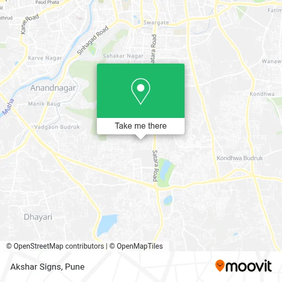 Akshar Signs map