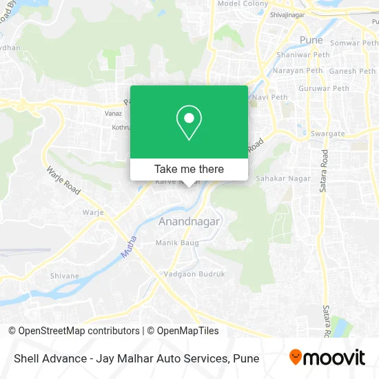 Shell Advance - Jay Malhar Auto Services map