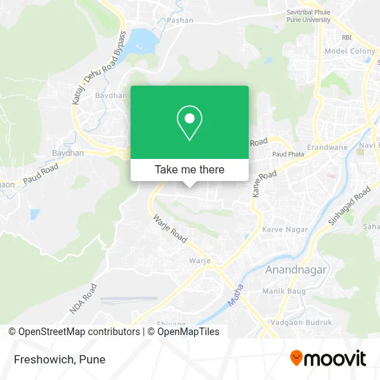 Freshowich map