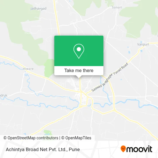 Achintya Broad Net Pvt. Ltd. map