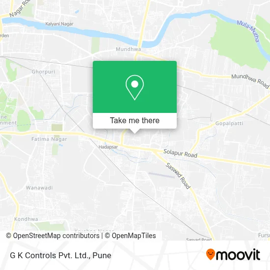 G K Controls Pvt. Ltd. map