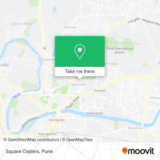 Square Copiers map