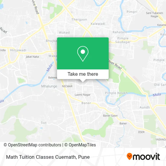 Math Tuition Classes Cuemath map