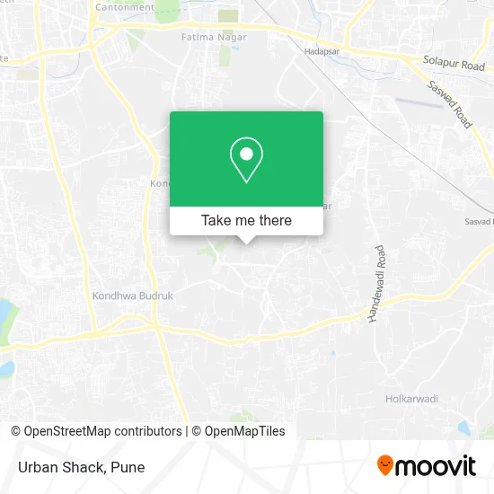 Urban Shack map