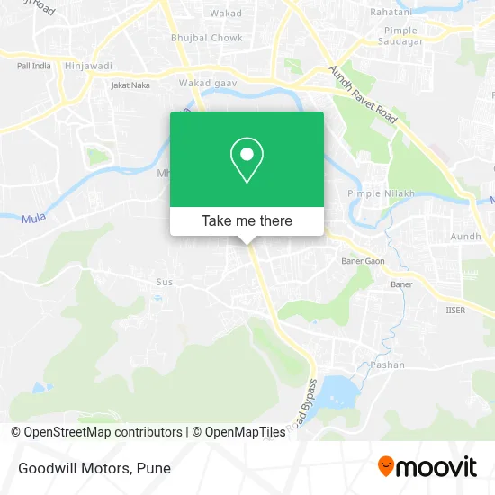 Goodwill Motors map