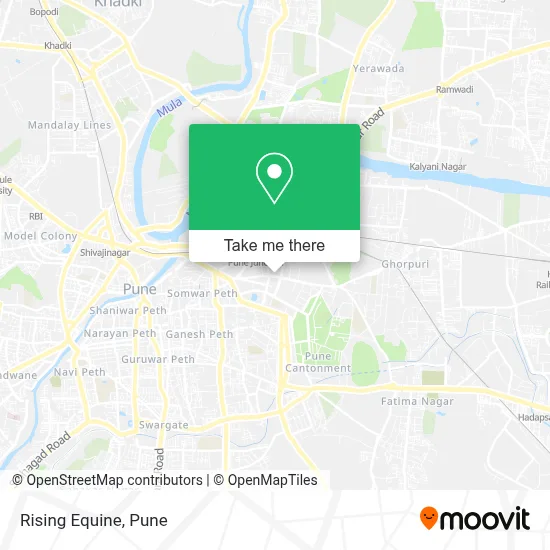 Rising Equine map