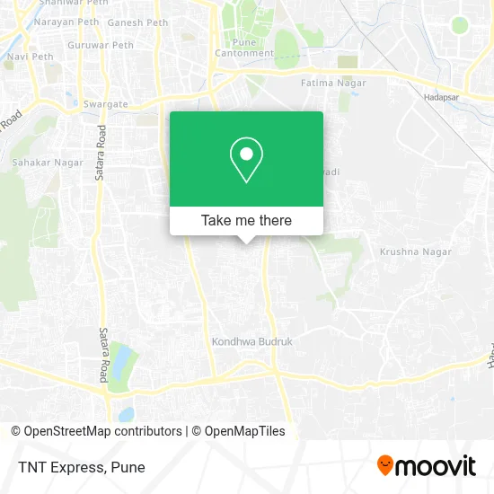 Tnt Express map