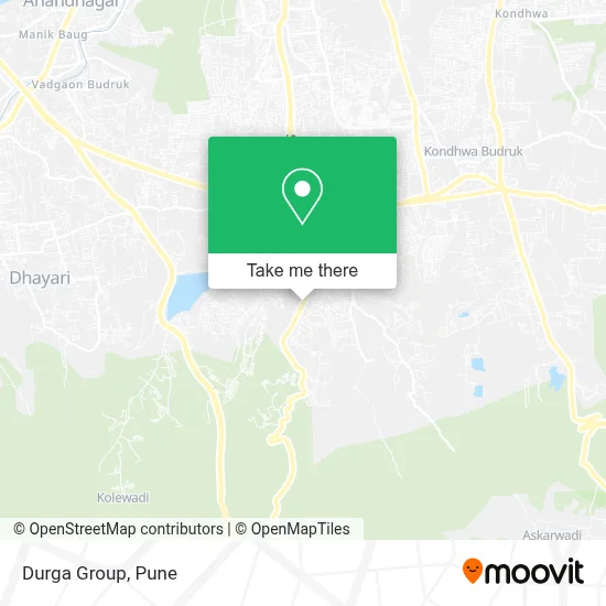 Durga Group map