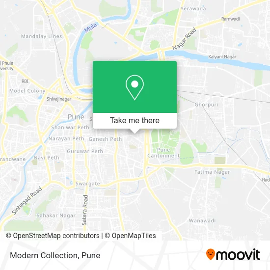 Modern Collection map