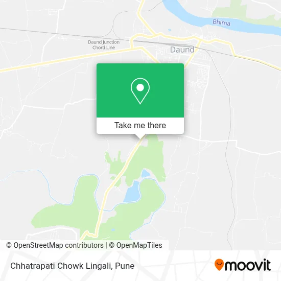 Chhatrapati Chowk Lingali map