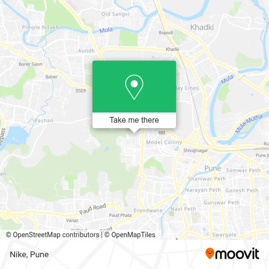 Nike map