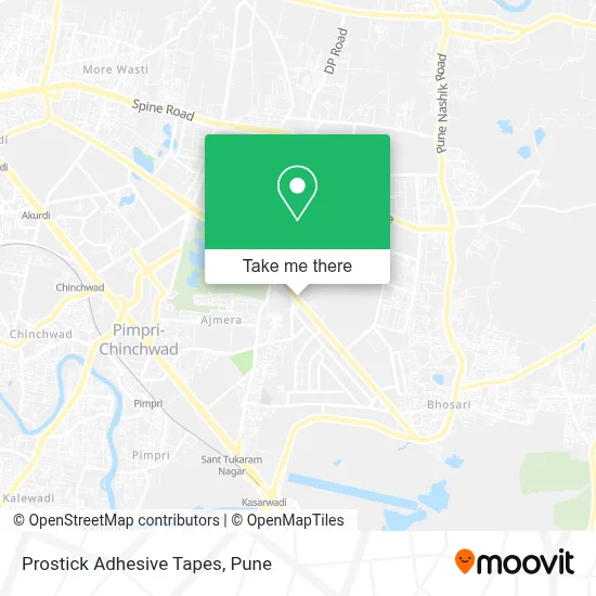 Prostick Adhesive Tapes map