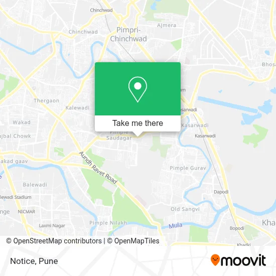 Notice map