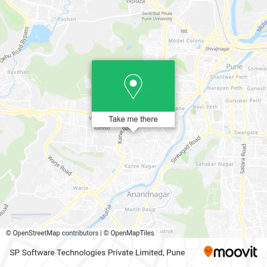 SP Software Technologies Private Limited map