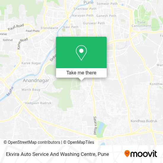 Ekvira Auto Service And Washing Centre map
