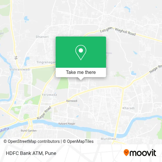 HDFC Bank Atm map