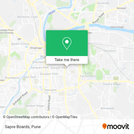 Sapre Boards map
