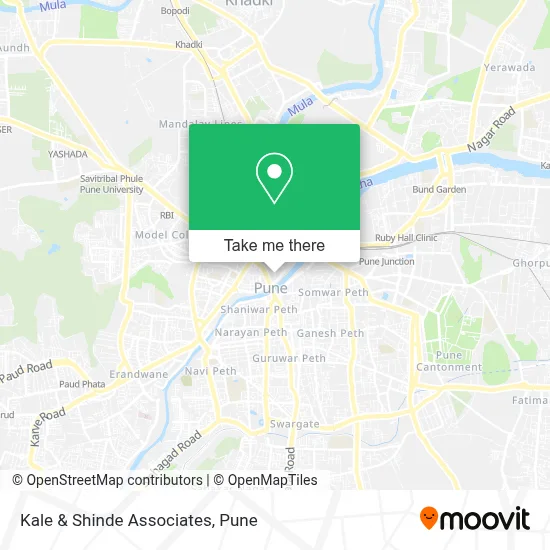 Kale & Shinde Associates map