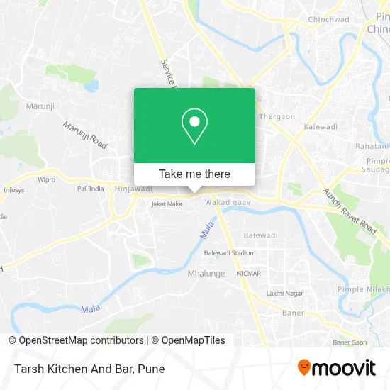 Tarsh Kitchen And Bar map