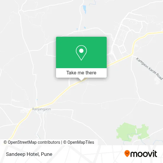 Sandeep Hotel map