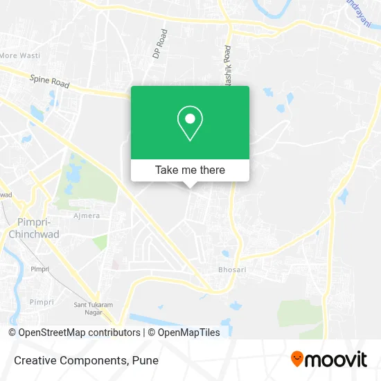 Creative Components map