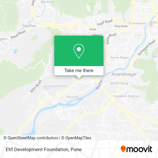 Ehf Development Foundation map