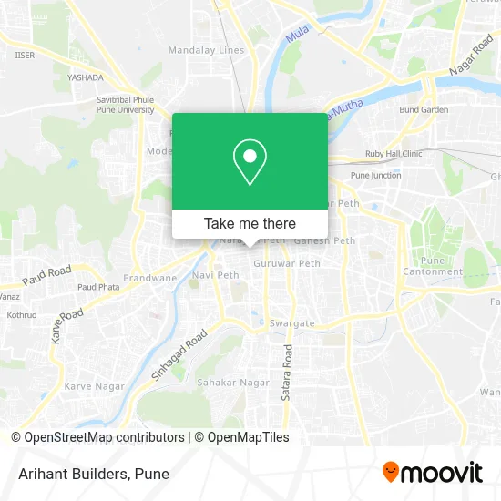 Arihant Builders map