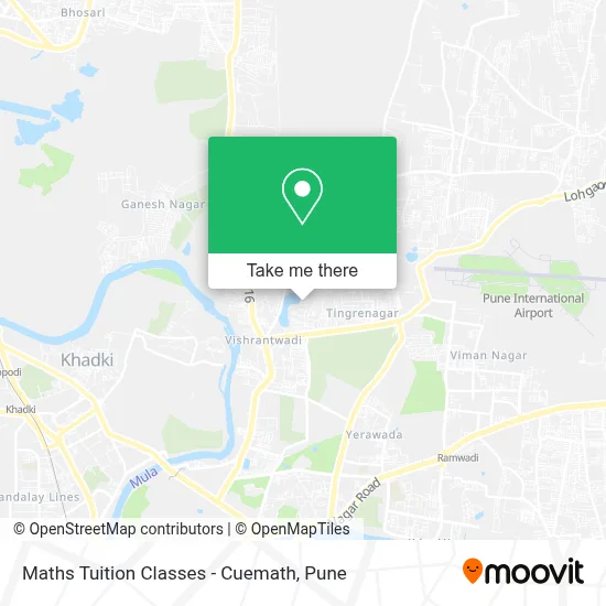 Maths Tuition Classes - Cuemath map