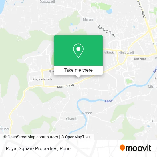 Royal Square Properties map