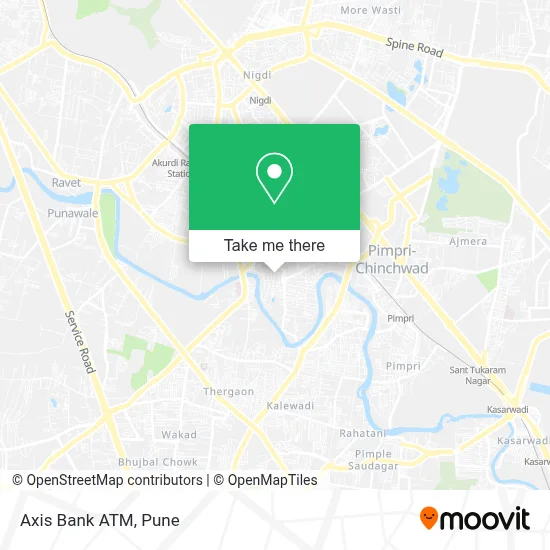 Axis Bank Atm map