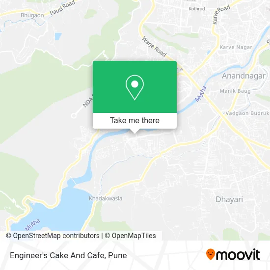 Engineer's Cake And Cafe map