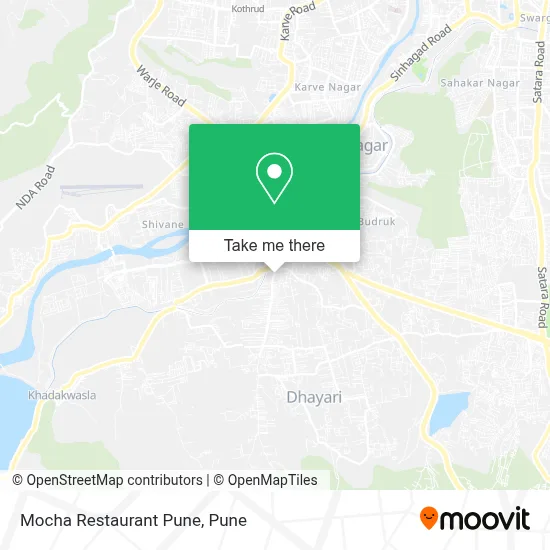 Mocha Restaurant Pune map