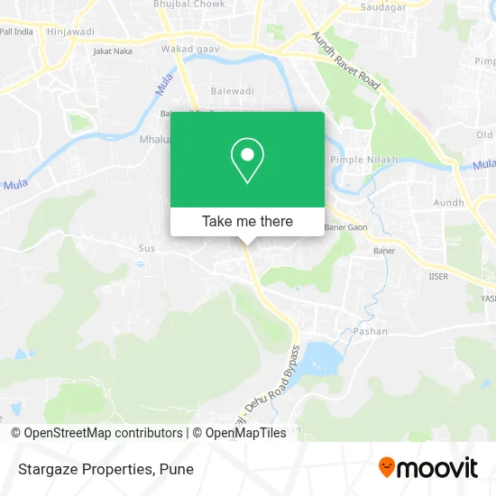 Stargaze Properties map