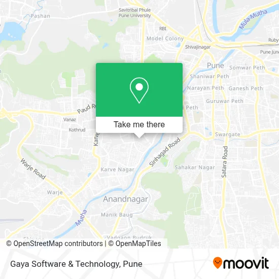 Gaya Software & Technology map