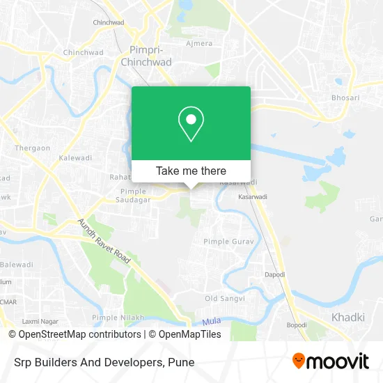 Srp Builders And Developers map