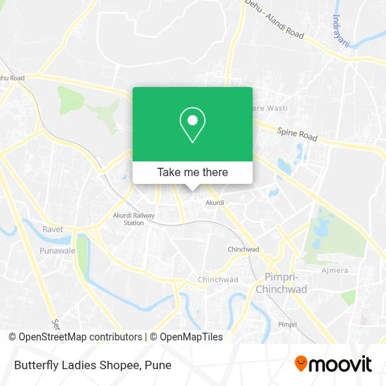 Butterfly Ladies Shopee map