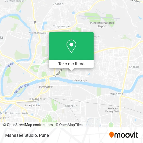 Manasee Studio map