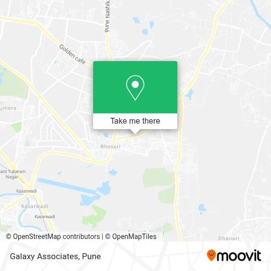 Galaxy Associates map