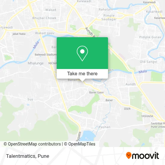 Talentmatics map