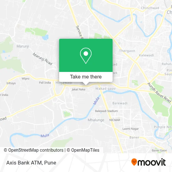 Axis Bank Atm map