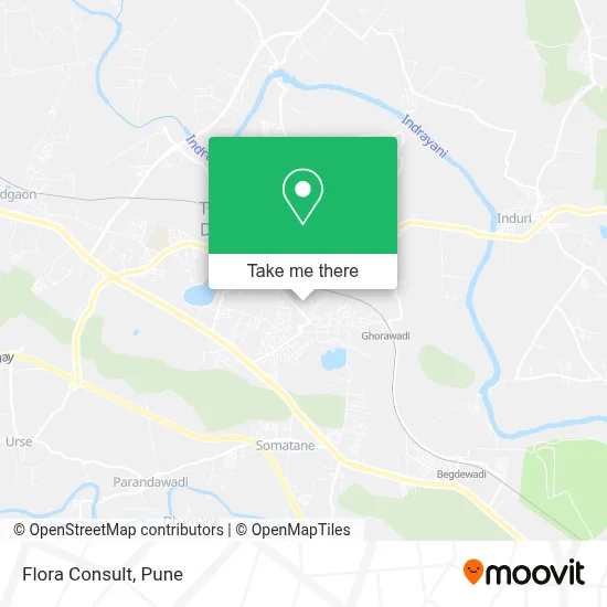 Flora Consult map