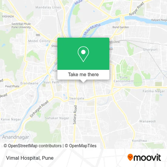Vimal Hospital map