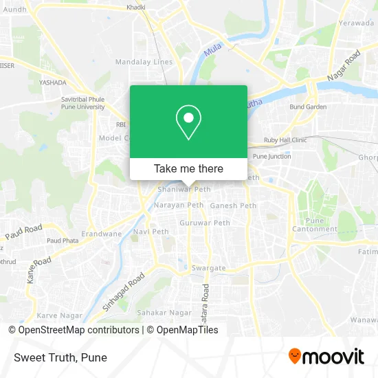Sweet Truth map