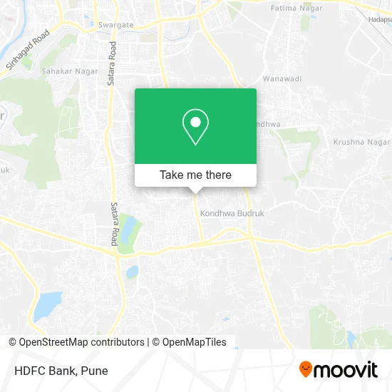 HDFC Bank map