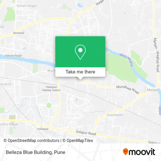 Belleza Blue Building map