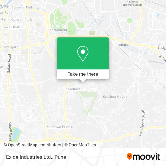 Exide Industries Ltd. map